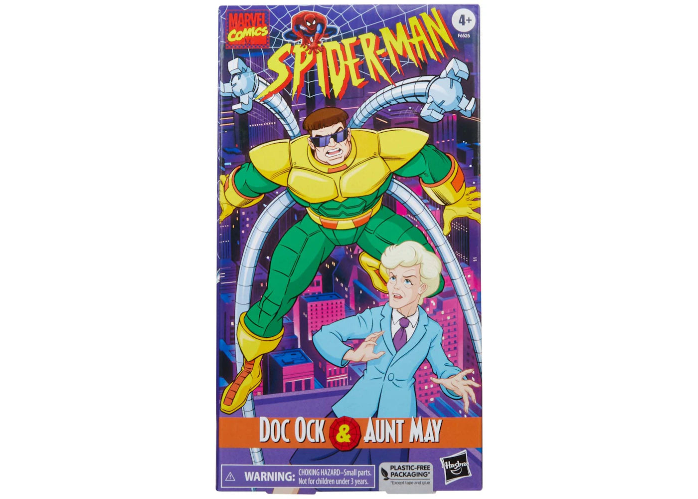 Hasbro Marvel Legends Series Spider-Man Doctor Octopus & Aunt May Action Figure 2-Pack