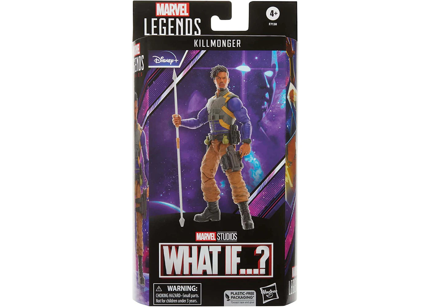 Hasbro Marvel Legends Series What If...? Killmonger Amazon Exclusive Action Figure