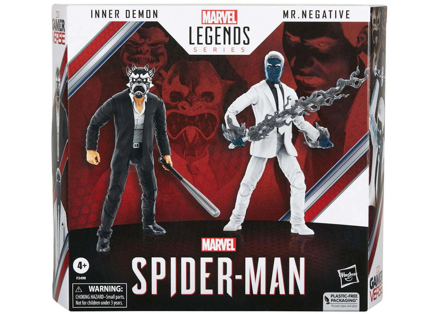 Hasbro Marvel Legends Spider-Man - Inner Demon & Mr. Negative Gamestop Exclusive Action Figure 2-Pack