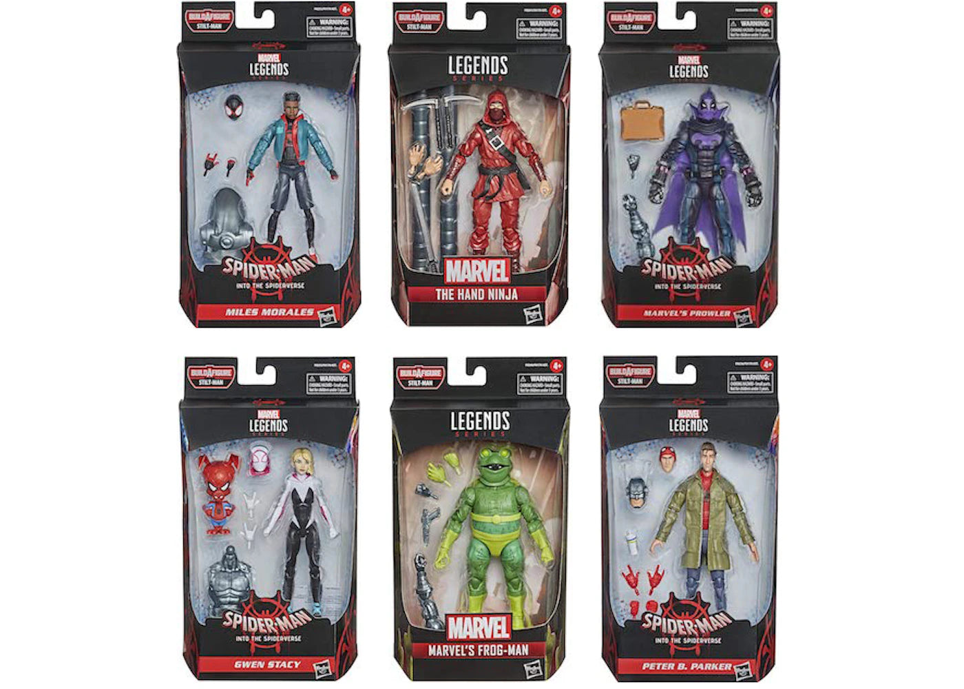 Hasbro Marvel Legends Spider-Man: Into the Spider-Verse Set - Stilt Man BAF Action Figure