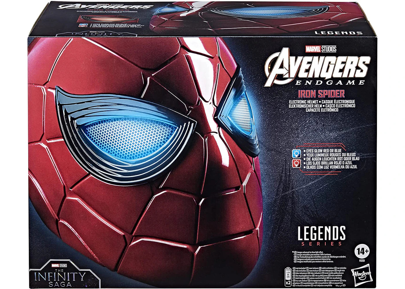 Hasbro Marvel Legends Spider-Man Iron Spider Electronics Helmet