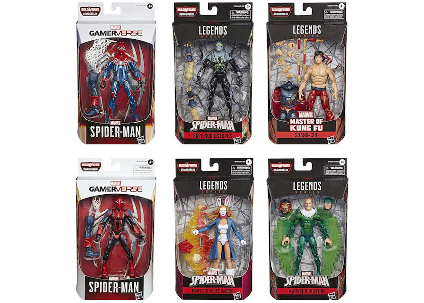 Hasbro Marvel Legends Spider Man Set - Demogoblin BAF Action Figure