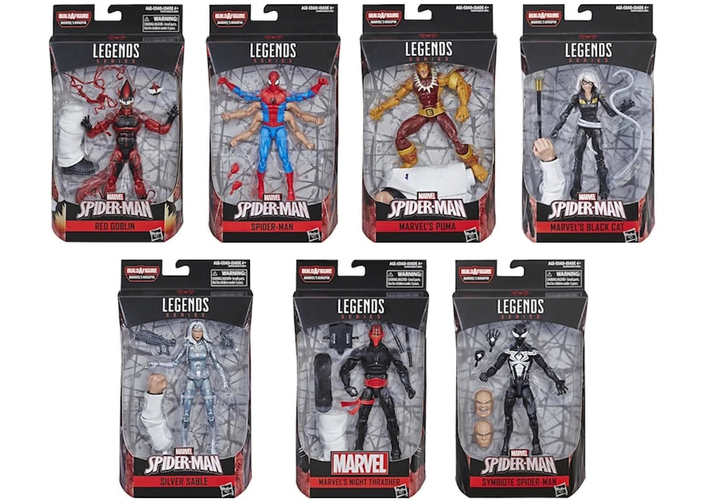 Hasbro Marvel Legends Spider Man Set - Kingpin BAF Action Figure