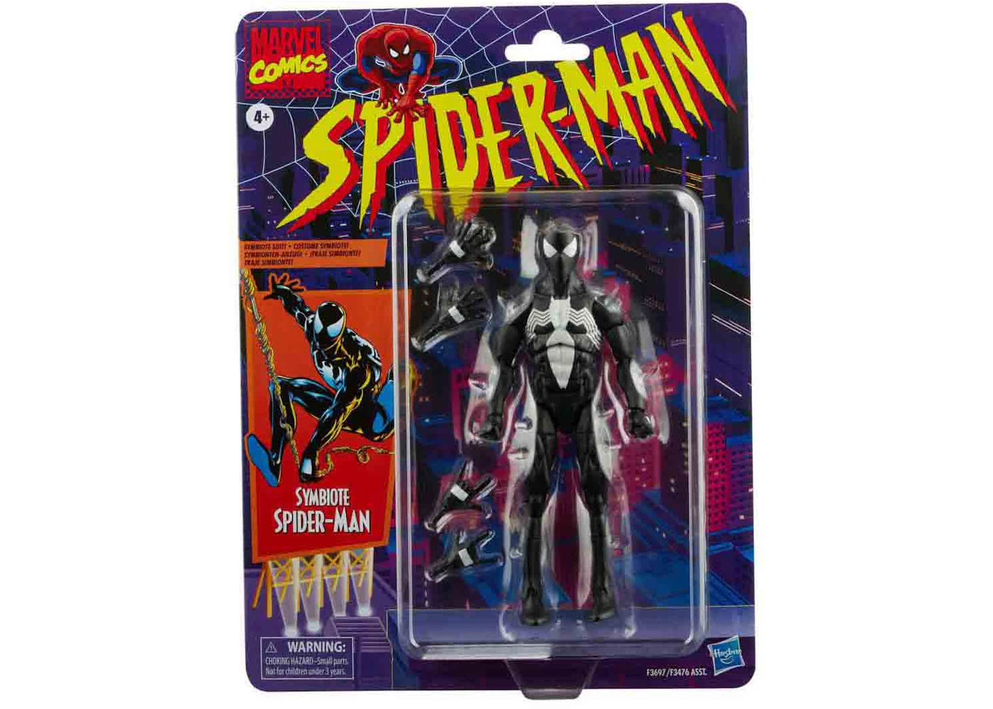 Hasbro Marvel Legends Spider-Man Symbiote Spider-Man Action Figure