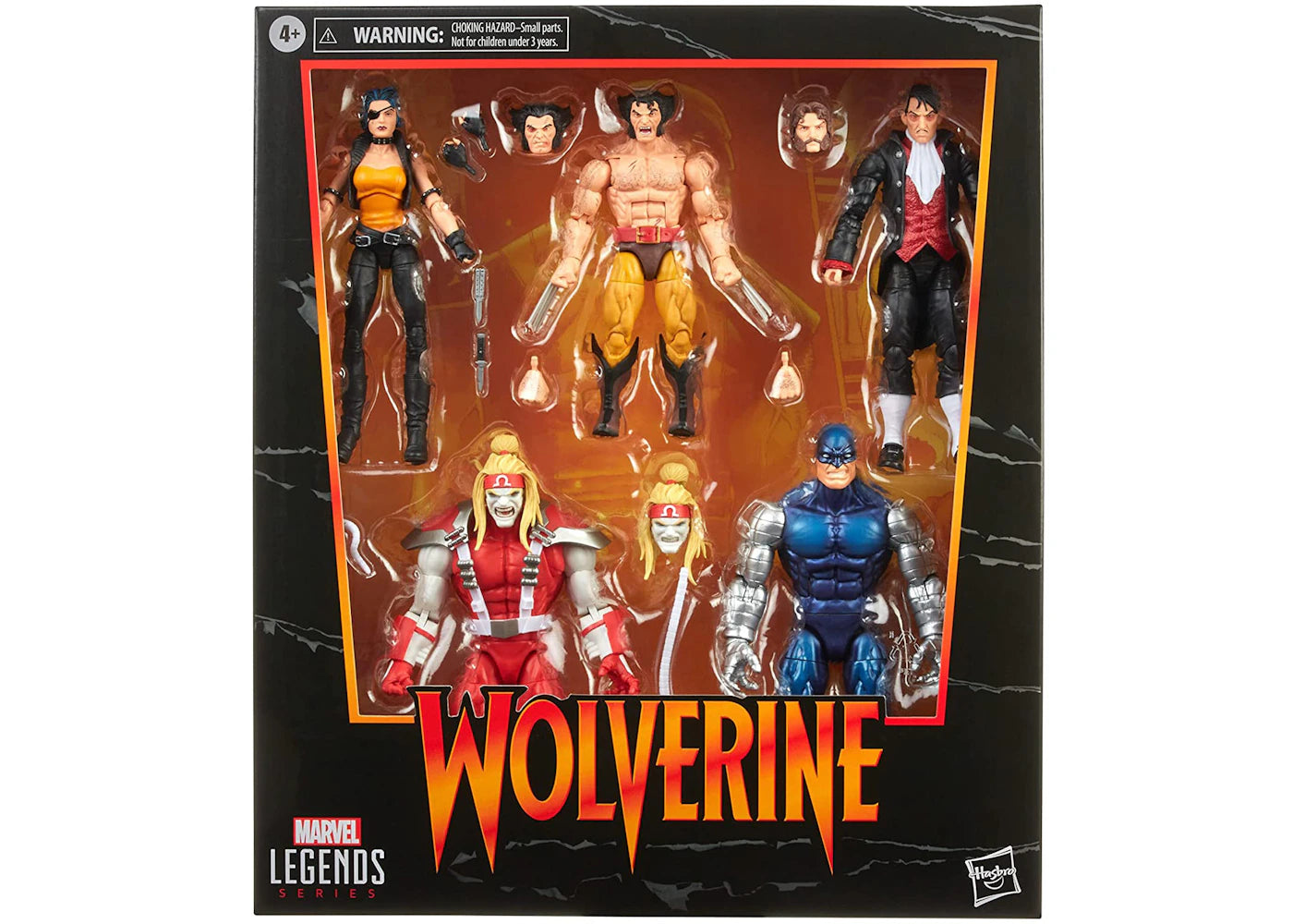 Hasbro Marvel Legends Wolverine vs Villains 5-Pack Action Figure
