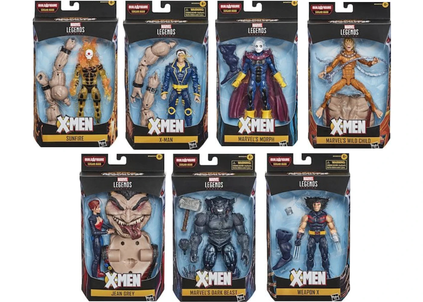 Hasbro Marvel Legends X-Men: Age of Apocalypse Set - Sugar Man BAF Action Figure