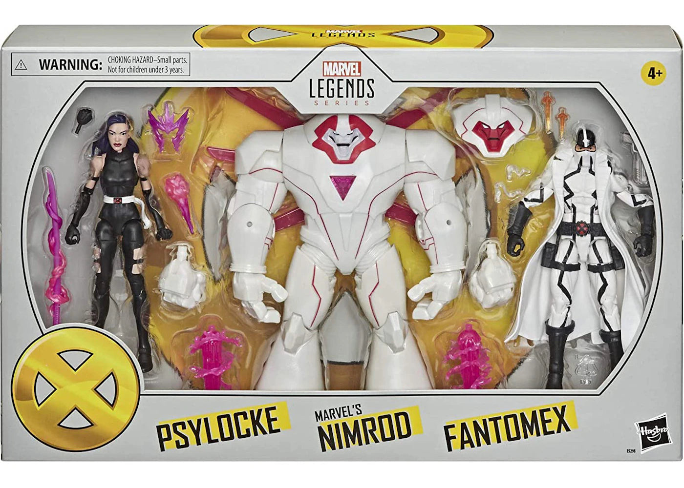 Hasbro Marvel Legends X-Men Psylocke, Nimrod & Fantomex Action Figure