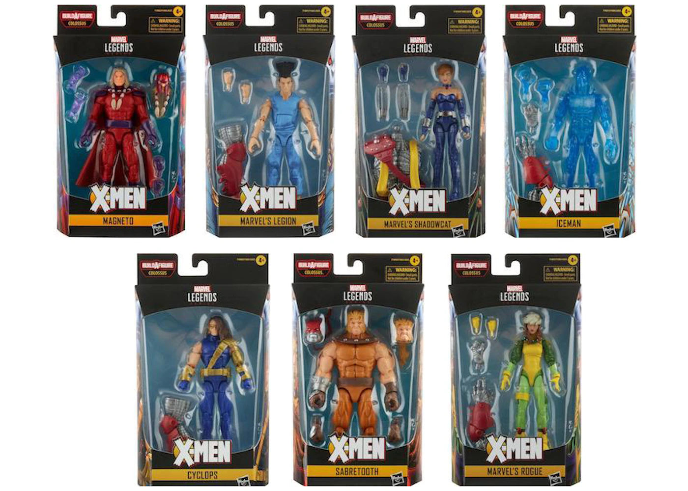 Hasbro Marvel Legends X-Men Wave 7 Set - Colossus BAF Action Figure