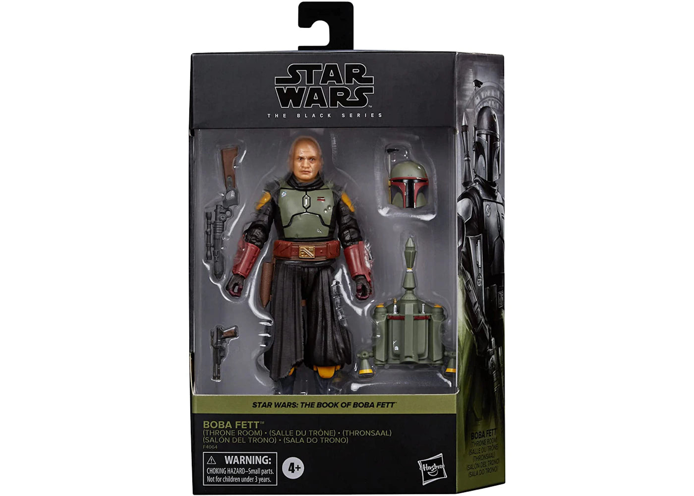 Hasbro Star Wars Black Series The Book of Boba Fett - Boba Fett (Throne Room) Action Figure