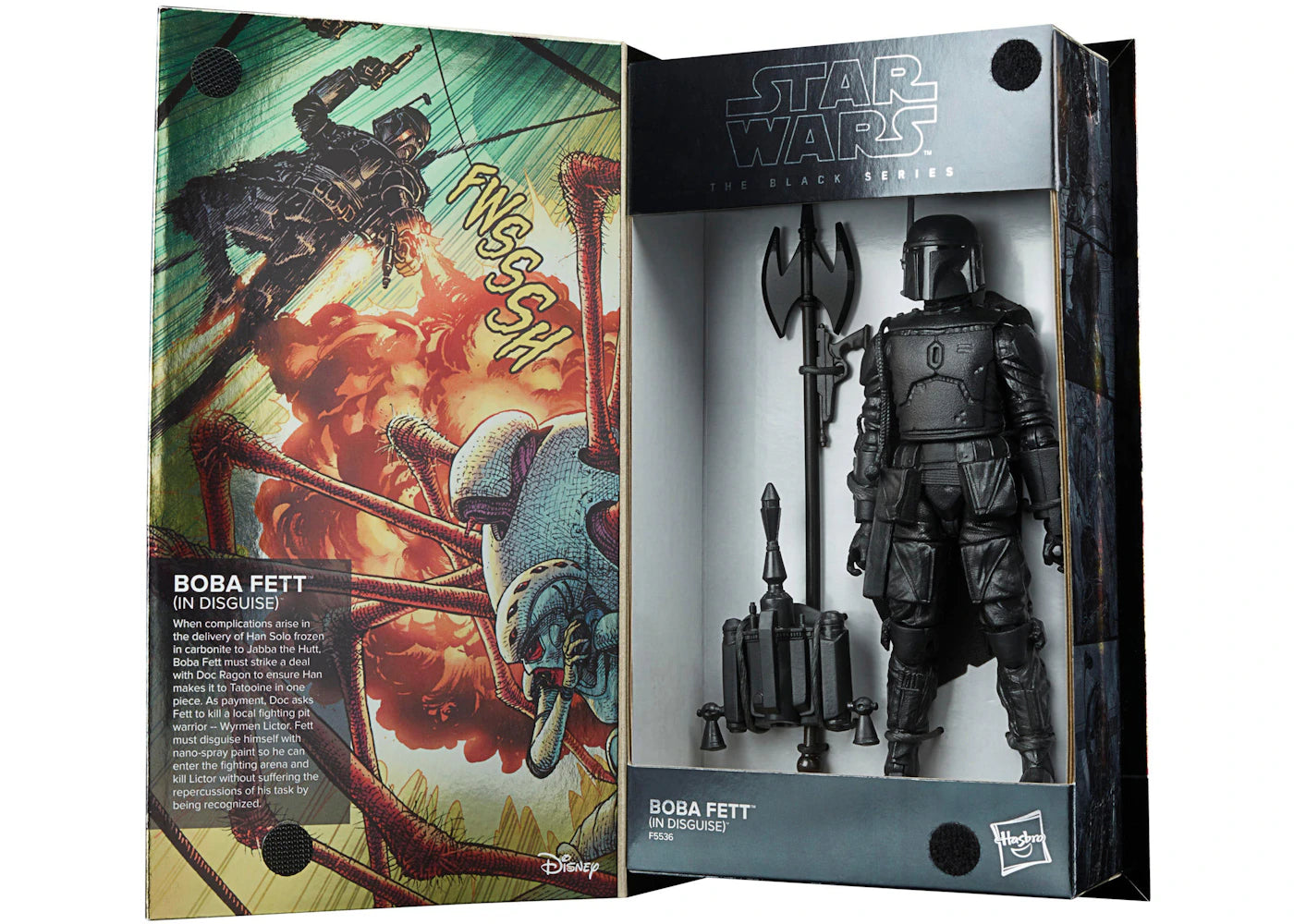 Hasbro Star Wars The Black Series Boba Fett (In Disguise) 2022 SDCC Exclusive Action Figure