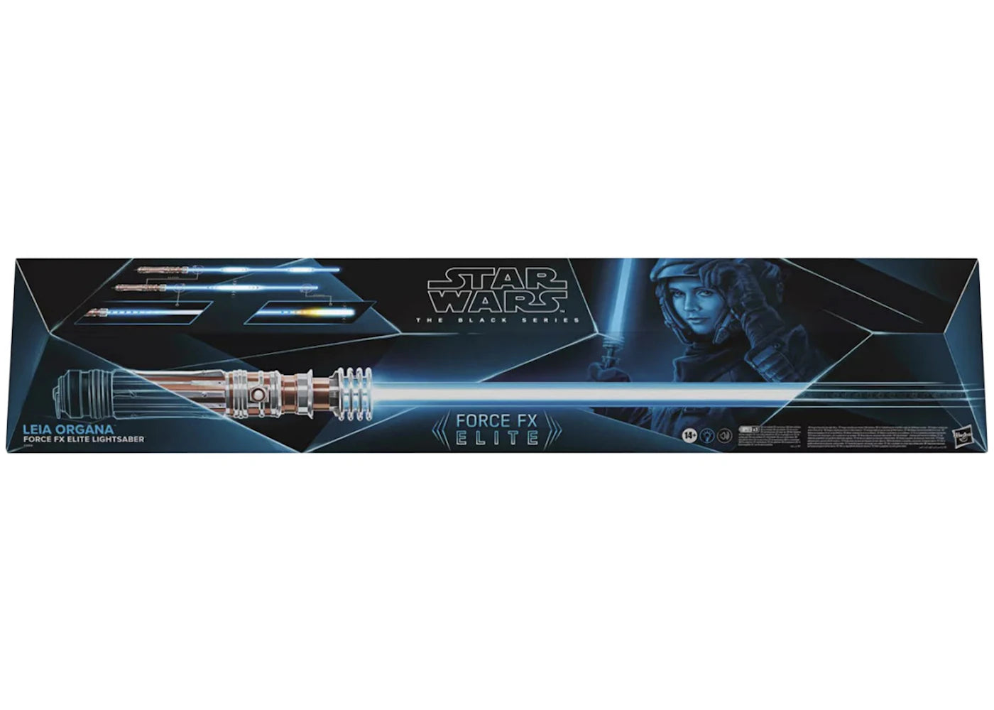 Hasbro Star Wars The Black Series Leia Organa Force FX Elite Lightsaber Blue