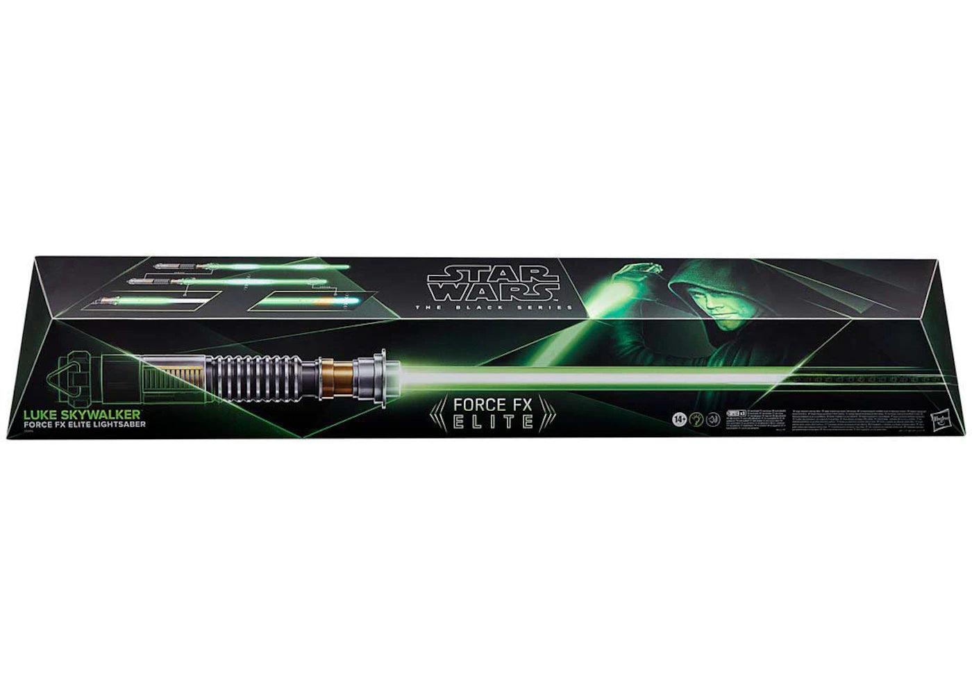 Hasbro Star Wars The Black Series Luke Skywalker Force FX Elite Electronic Lightsaber