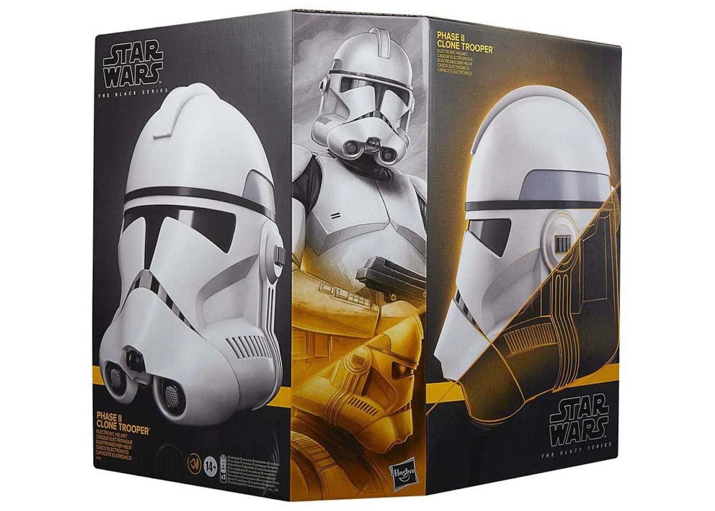 Hasbro Star Wars The Black Series Phase II Clone Trooper Electronic Helmet