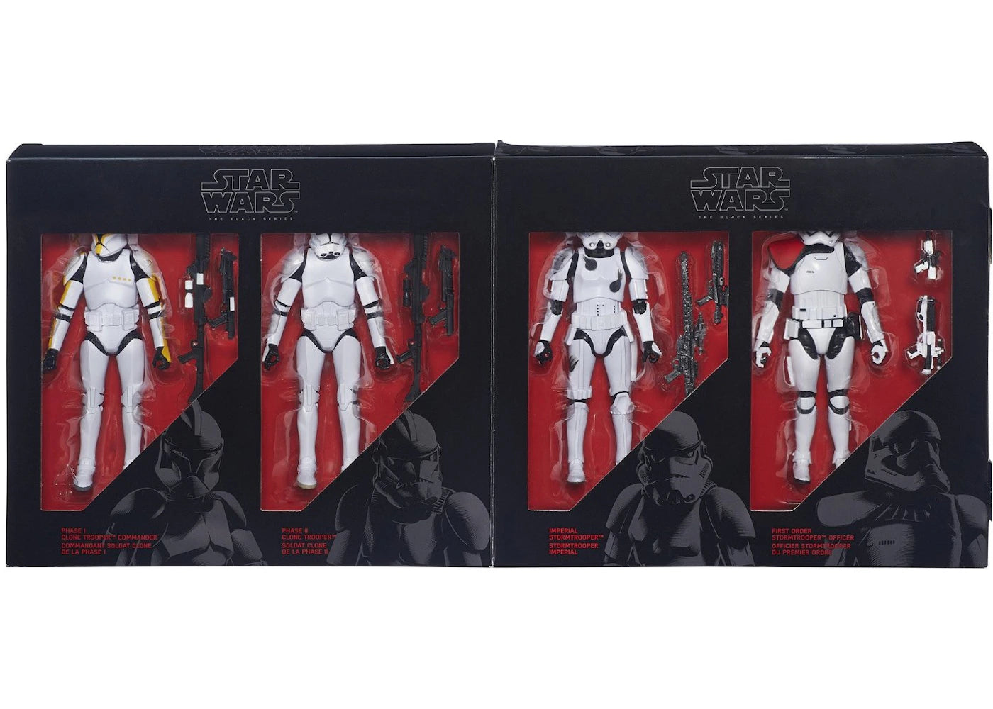 Hasbro Star Wars The Black Series Stormtrooper Amazon Exclusive 4-Pack Action Figure