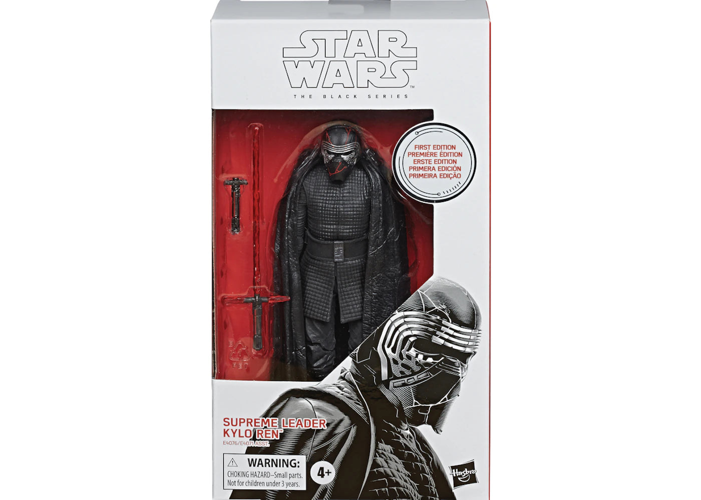 Hasbro Star Wars The Black Series Supreme Leader Kylo Ren (First Edition) Action Figure