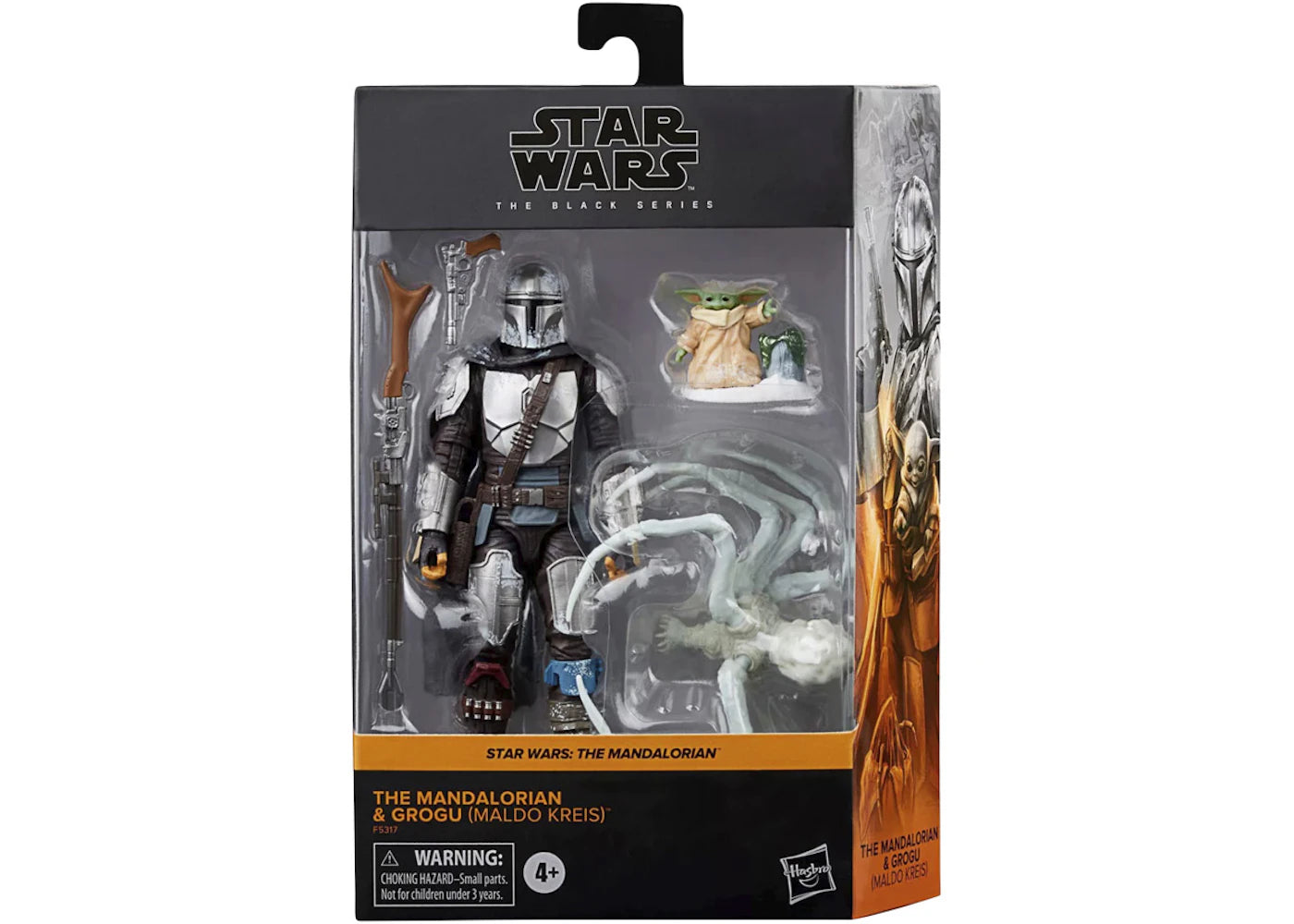 Hasbro Star Wars The Black Series The Mandalorian - The Mandalorian & Grogu (Maldo Kreis) Action Figure