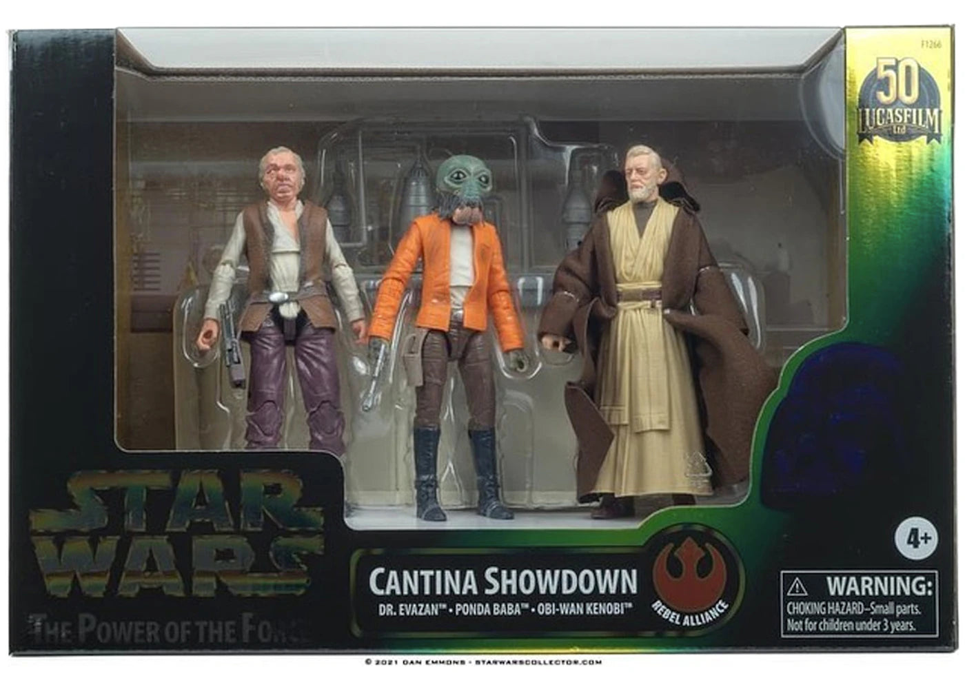 Hasbro Star Wars The Black Series The Power Of The Force Cantina Showdown 6 Inch Pulsecon Exclusive Action Figure Set