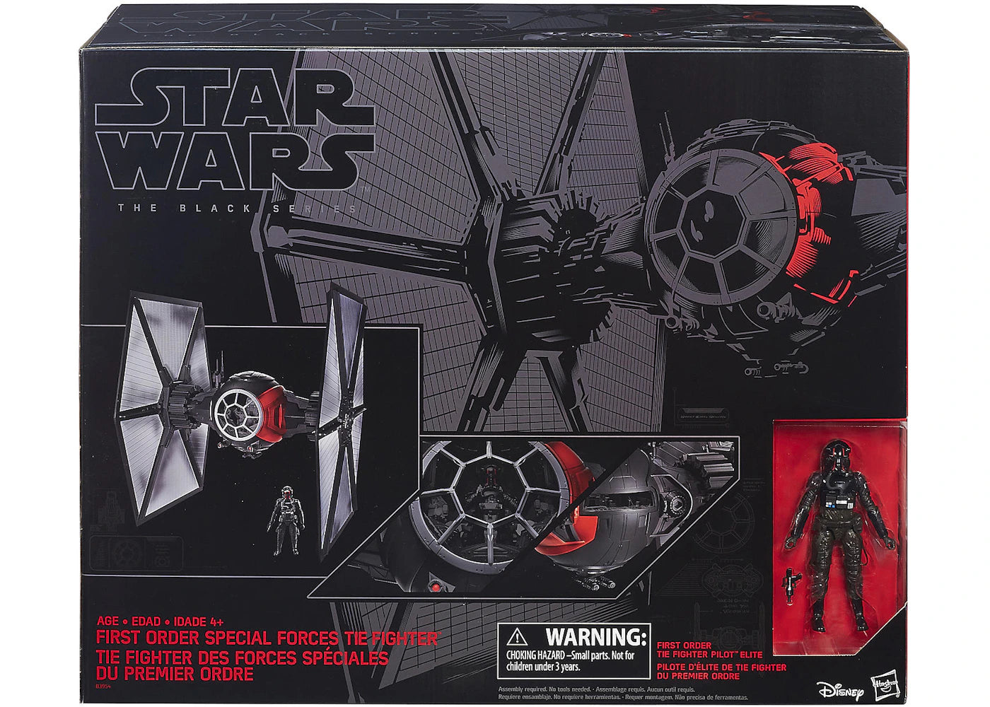 Hasbro Star Wars The Black Series Tie Fighter Action Figure