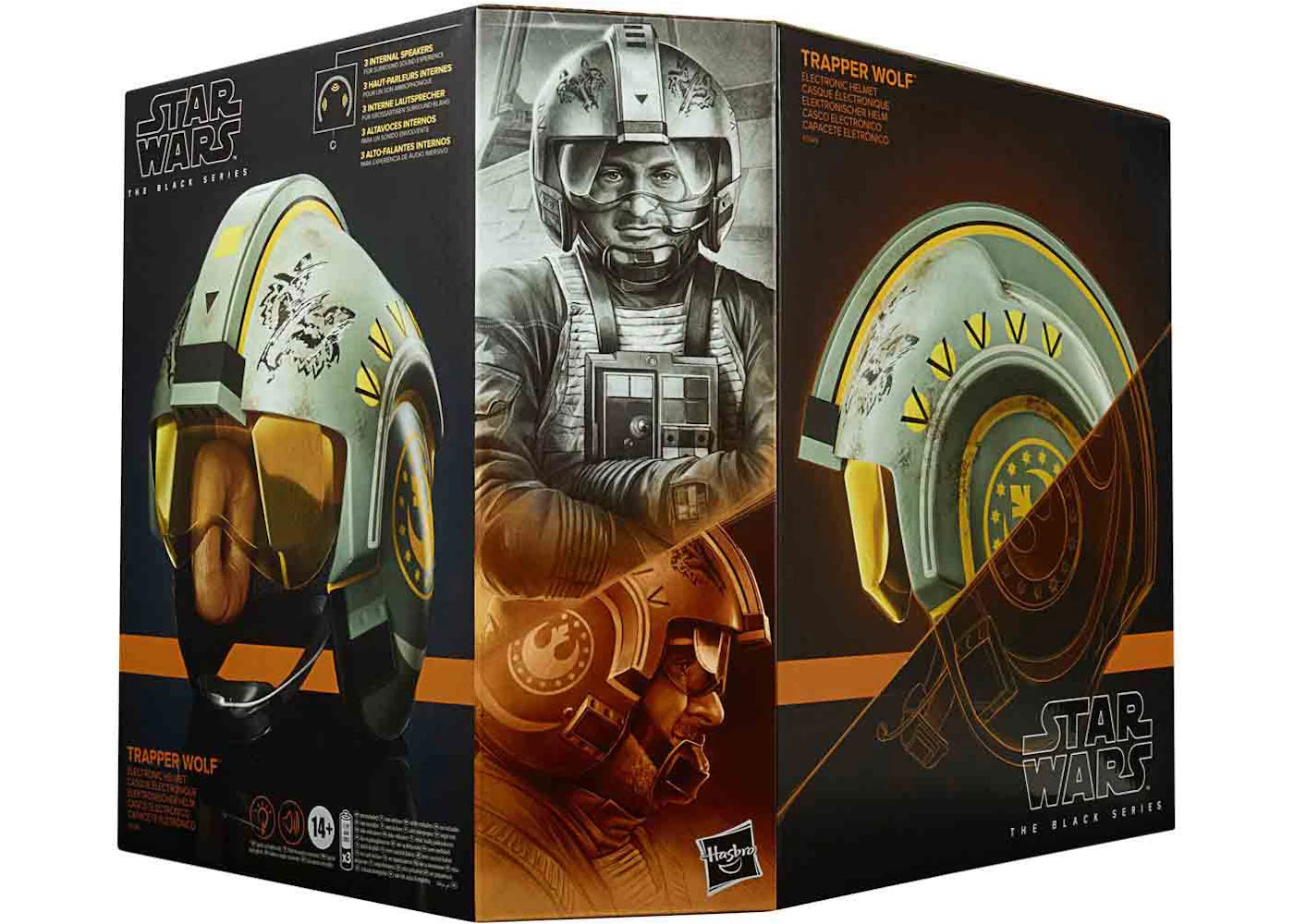 Hasbro Star Wars The Black Series Trapper Wolf Electronic Helmet