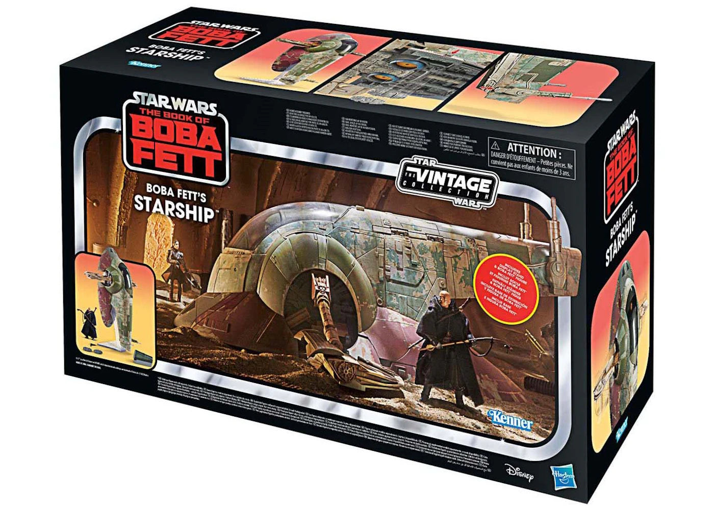 Hasbro Star Wars The Vintage Collection The Book of Boba Fett - Boba Fett's Starship Set