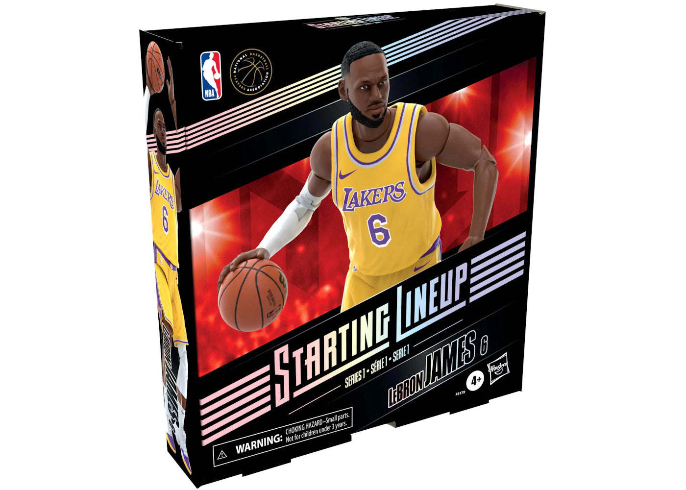 Hasbro Starting Lineup NBA Season 1 Los Angeles Lakers Lebron James Action Figure