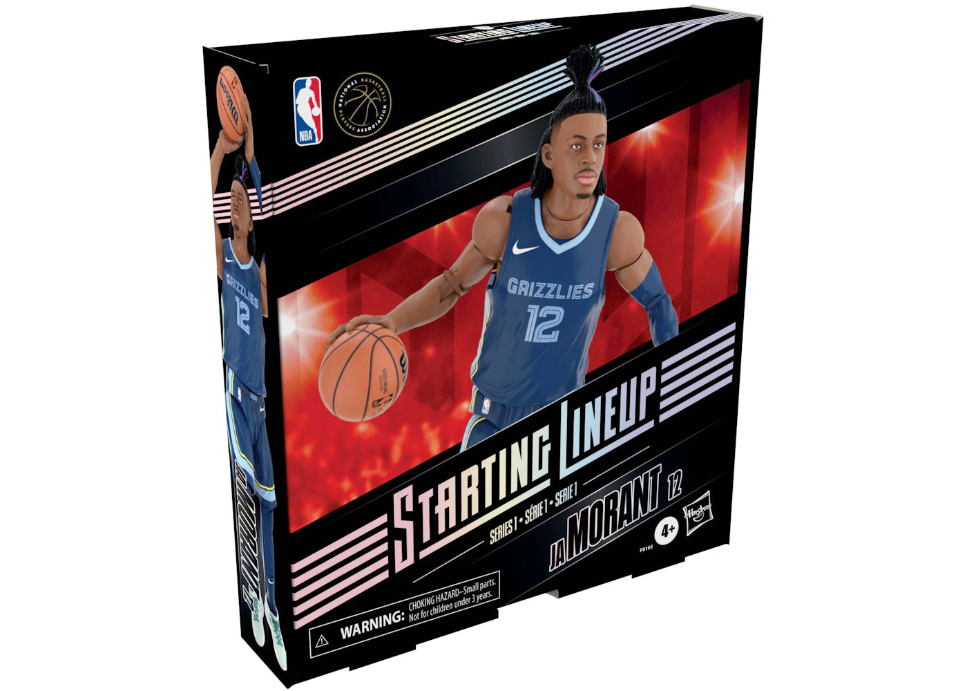 Hasbro Starting Lineup NBA Season 1 Memphis Grizzlies Ja Morant Action Figure