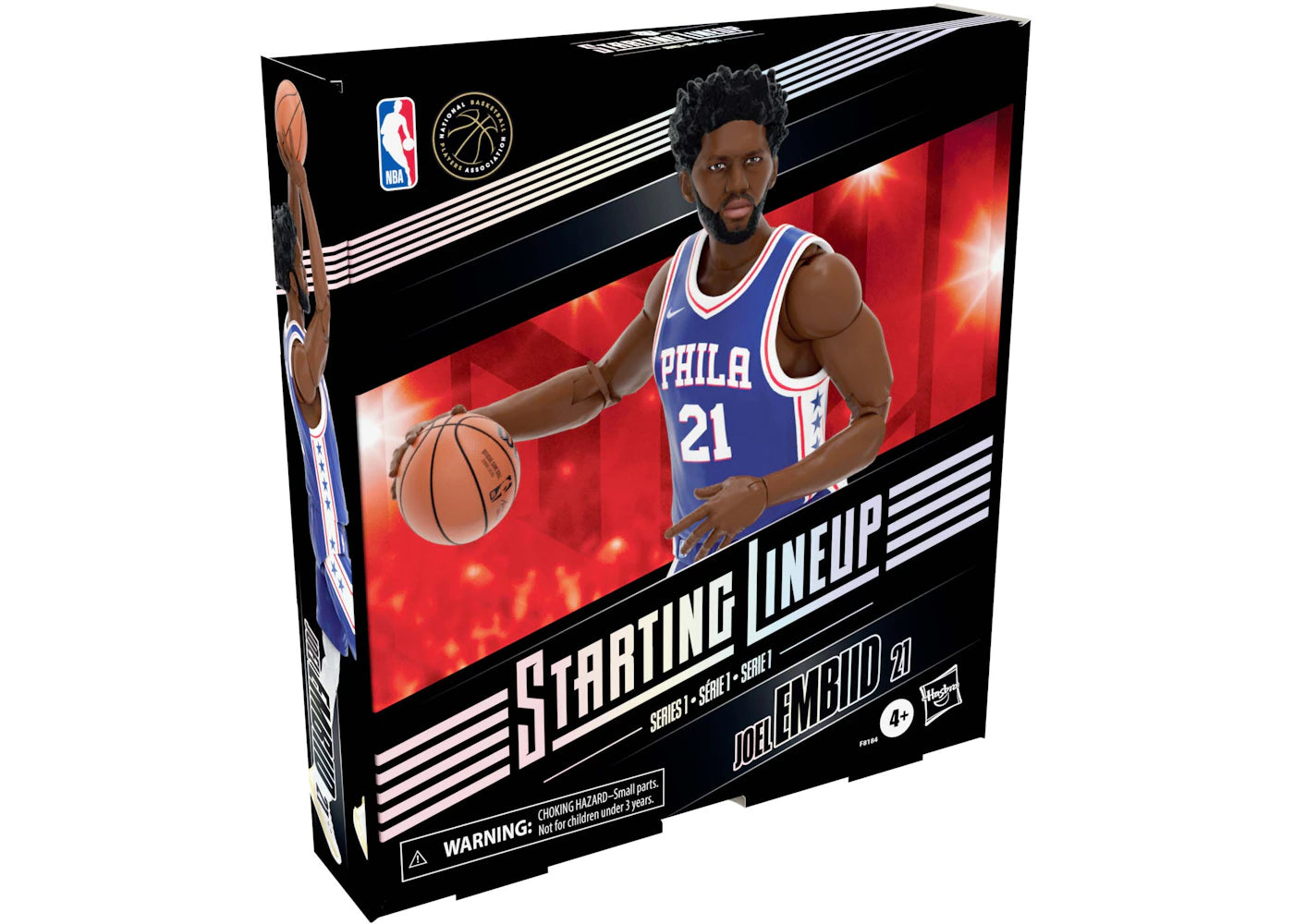 Hasbro Starting Lineup NBA Season 1 Philadelphia 76ers Joel Embiid Action Figure