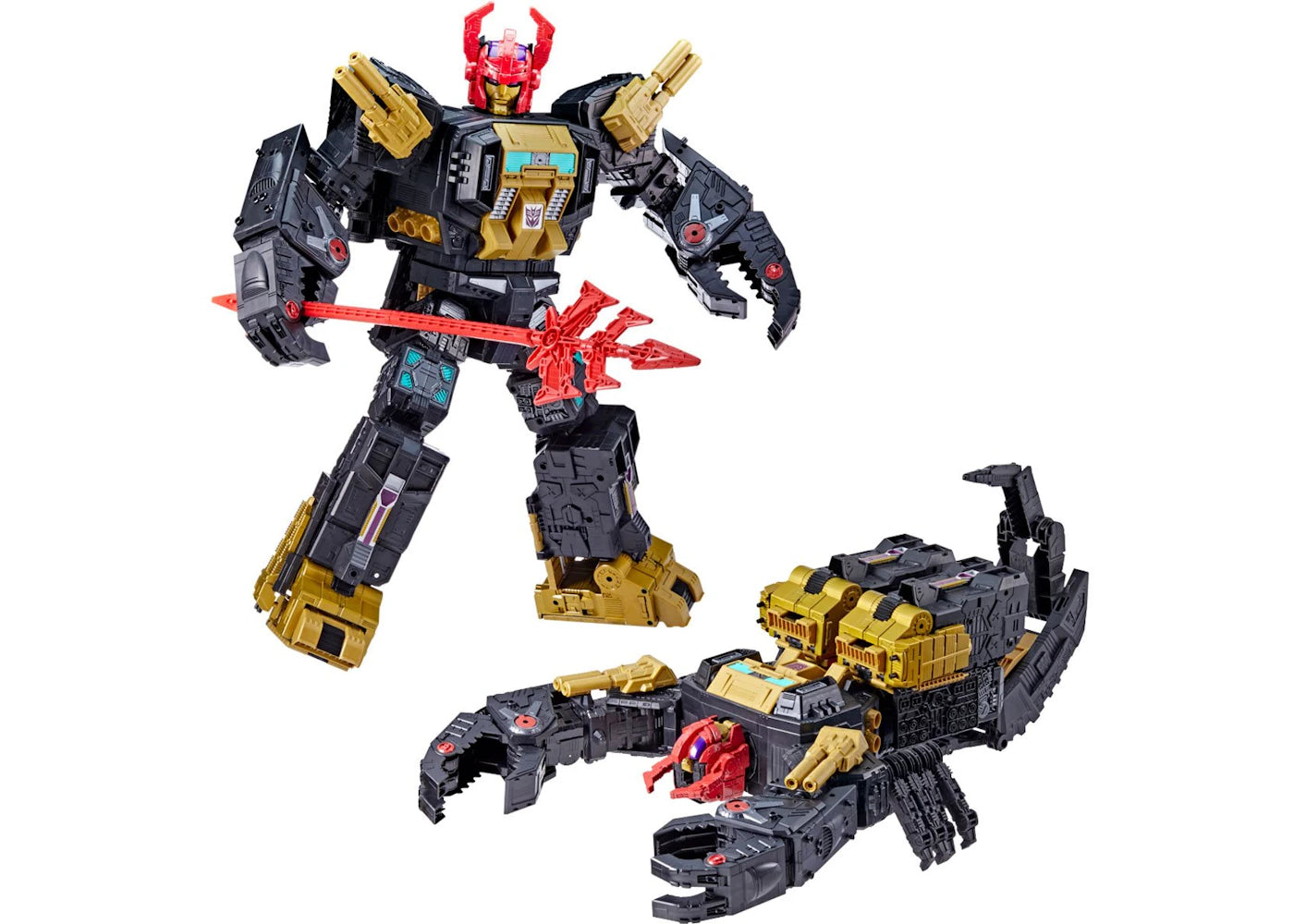 Hasbro Transformers Generations Selects War For Cybertron Titan Black Zarak Exclusive Figure Black