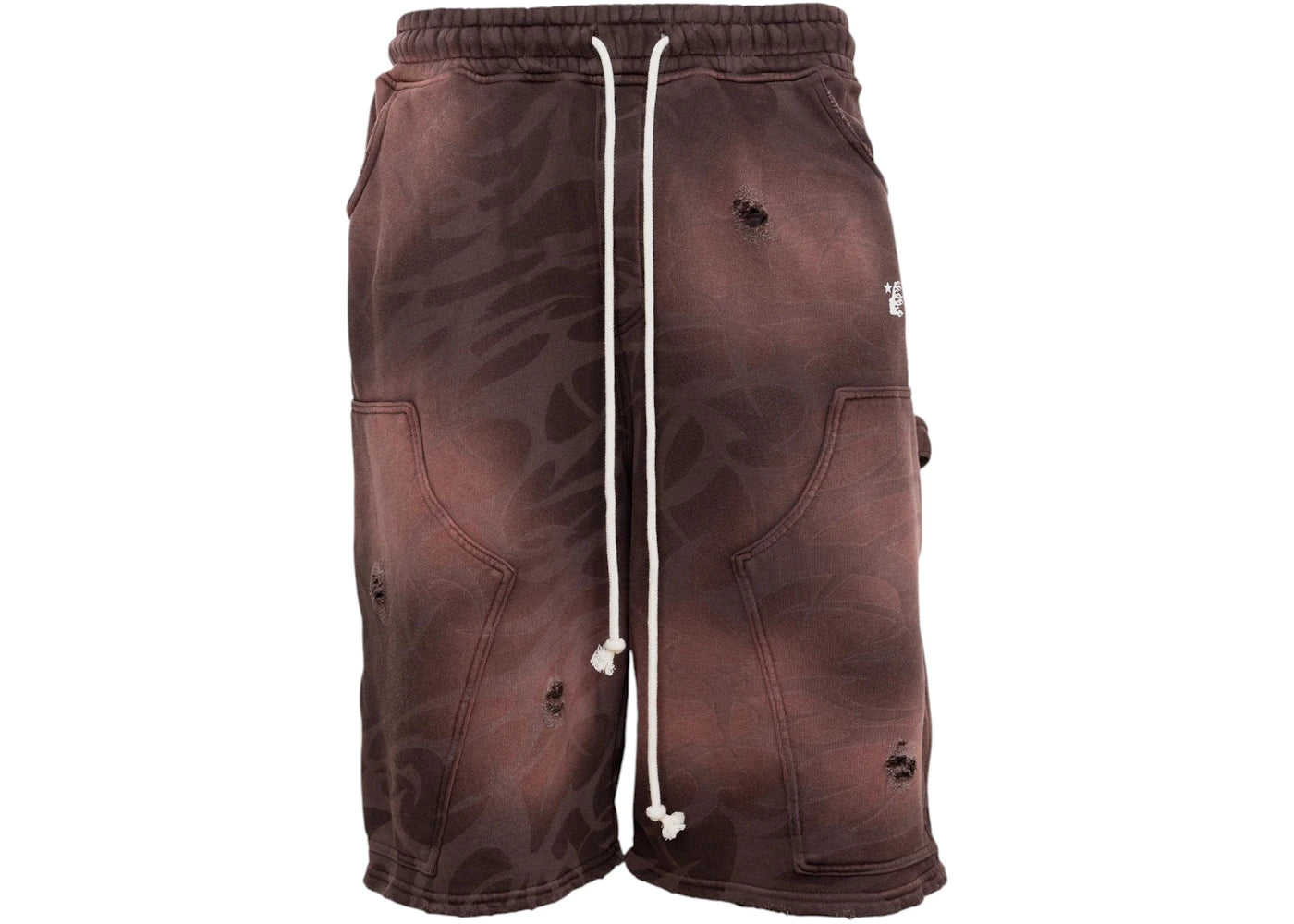 Hellstar Carpenter Laser Shorts Brown