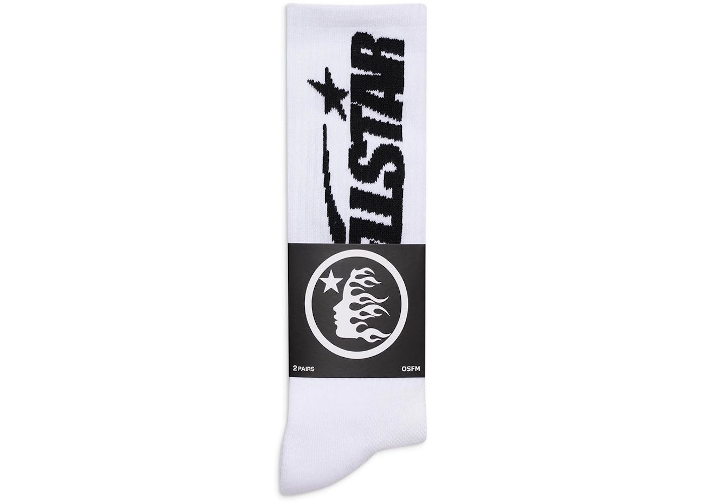 Hellstar Classic Socks (2-Pack) Black/White