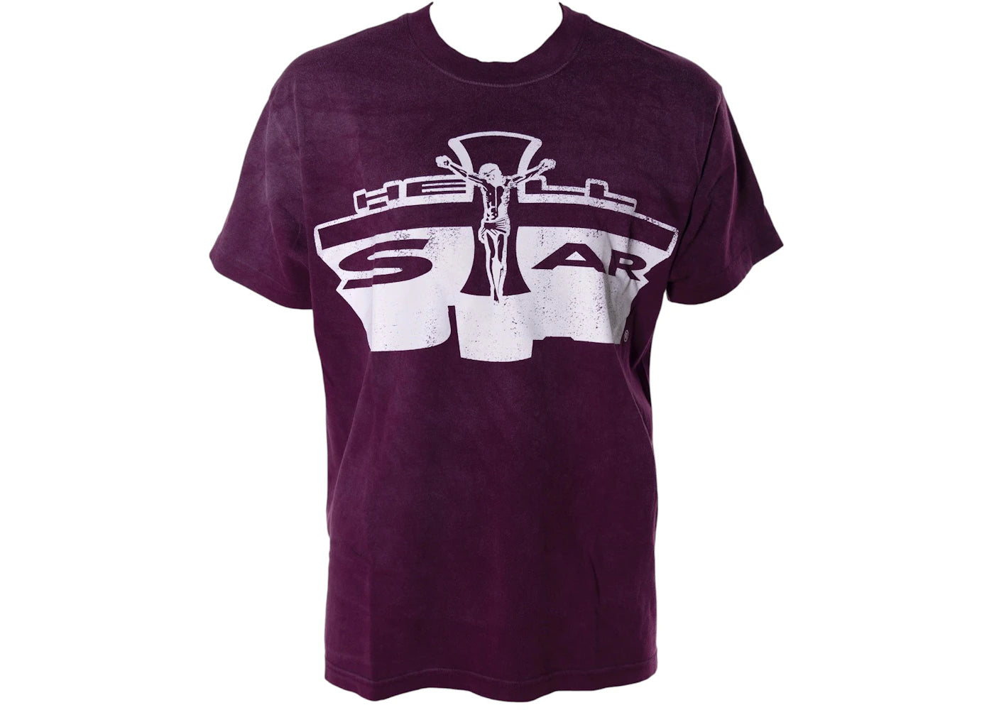 Hellstar Jesus T-Shirt Brown