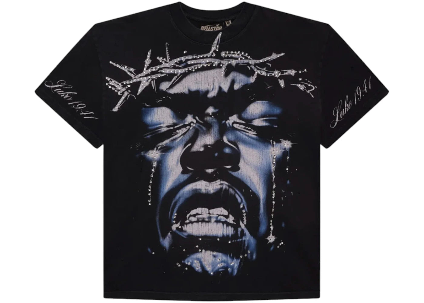 Hellstar Jesus Wept T-Shirt Black