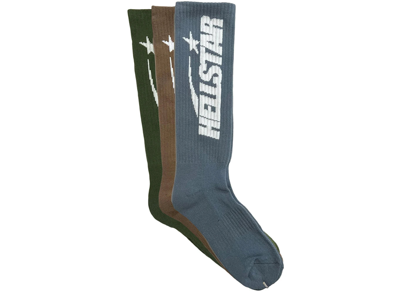 Hellstar Logo Socks (3 Pack) Earth Tone