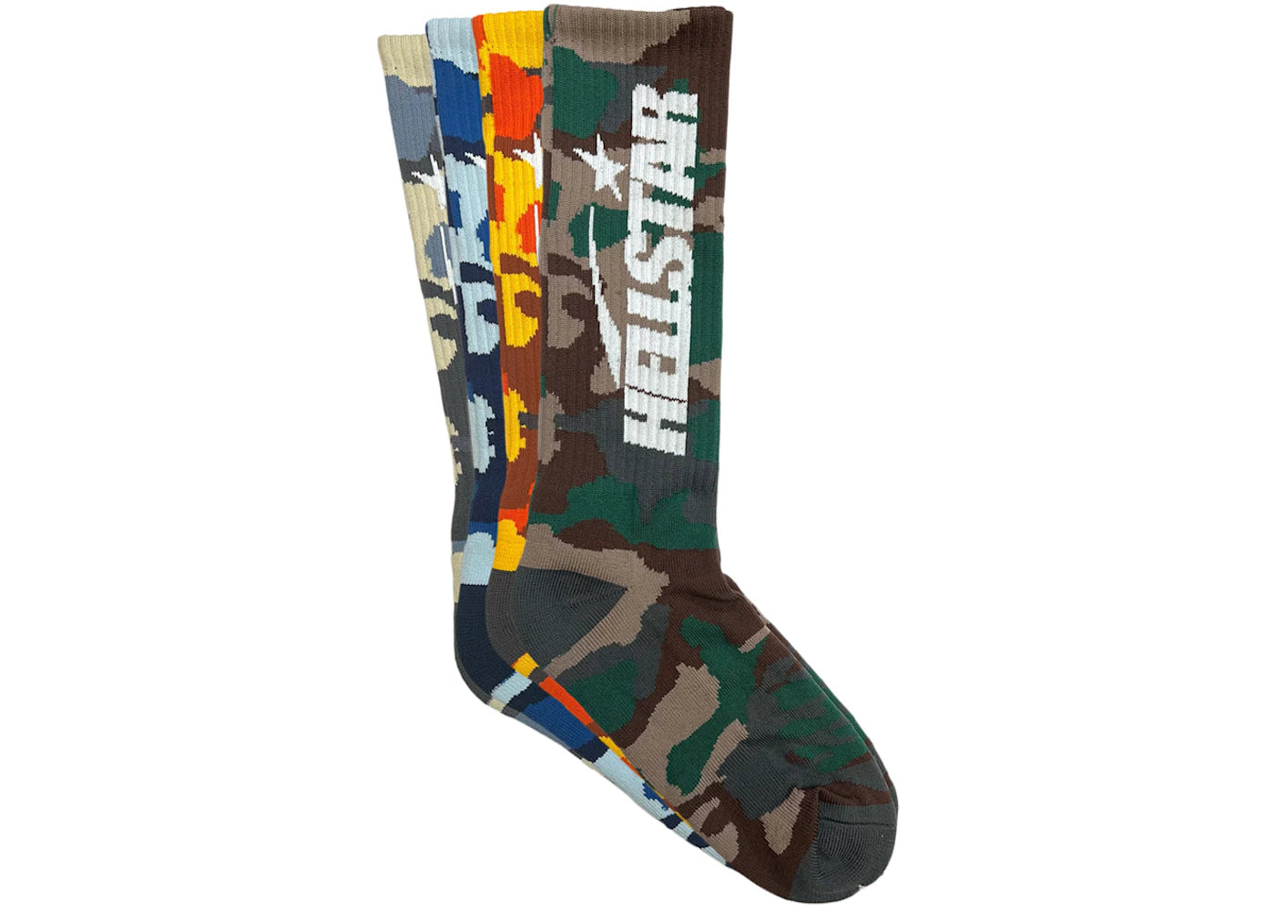 Hellstar Logo Socks (4 Pack) Camo