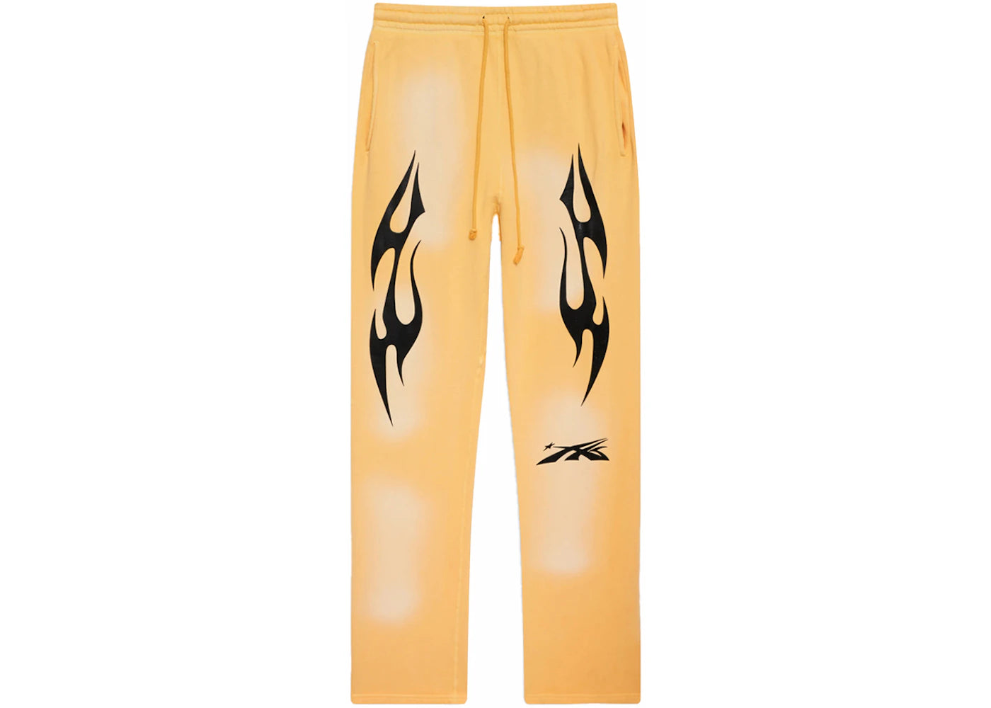 Hellstar Logo Sweatpants Yellow