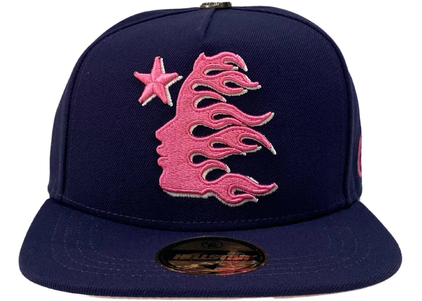 Hellstar OG Logo Fitted 59Fifty Hat Navy