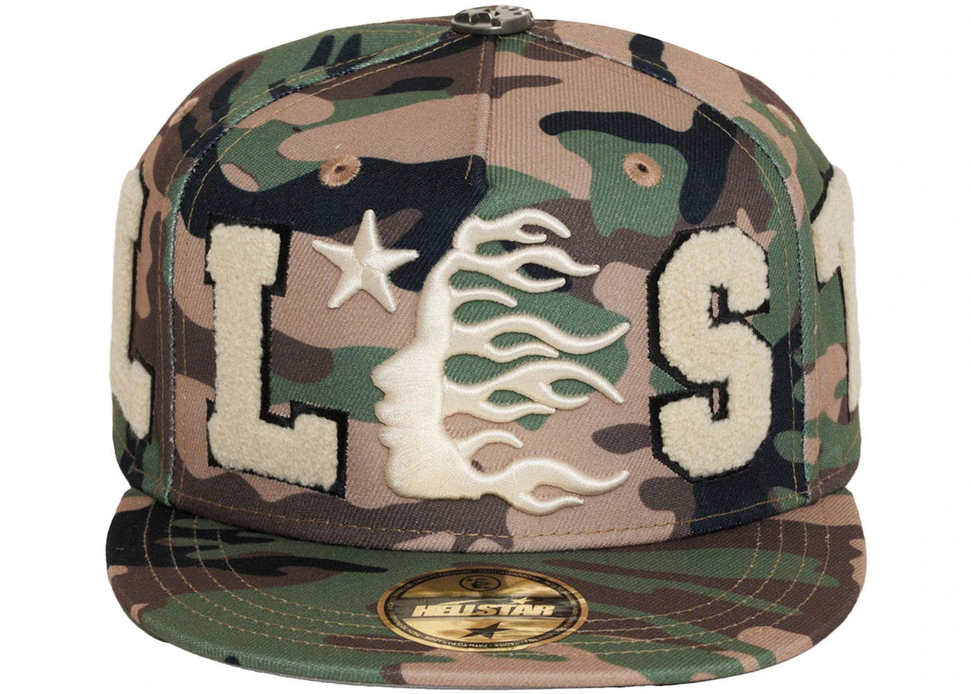Hellstar OG Patch Fitted Camo