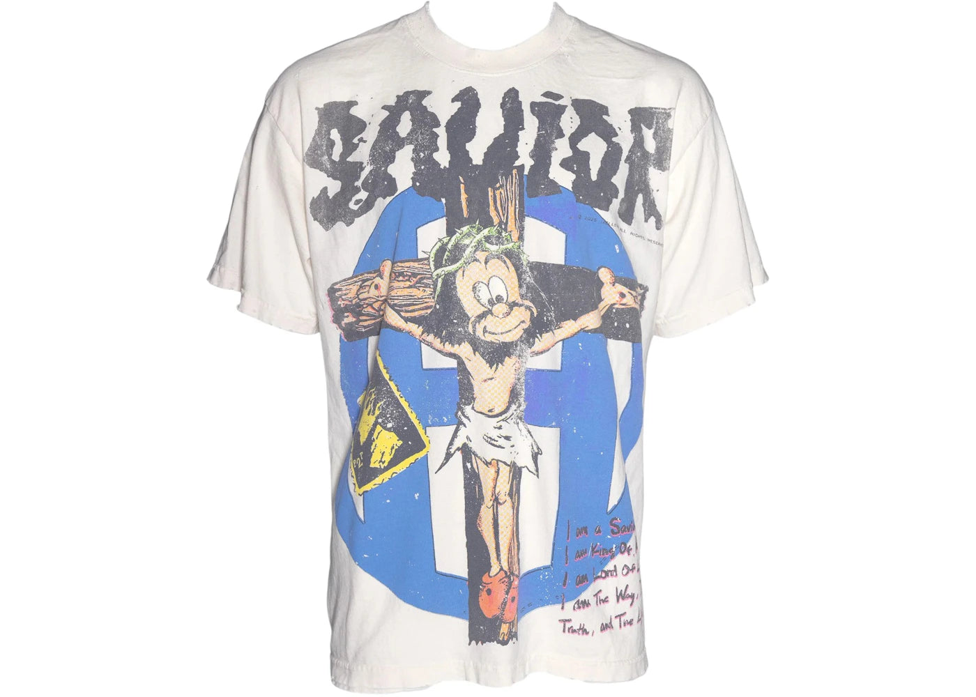 Hellstar Seditionary Savior T-Shirt White