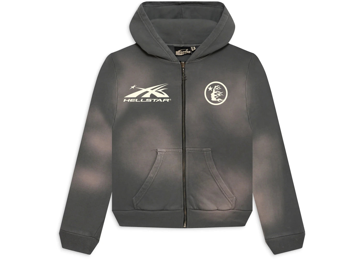 Hellstar Sports Zip-Up Grey