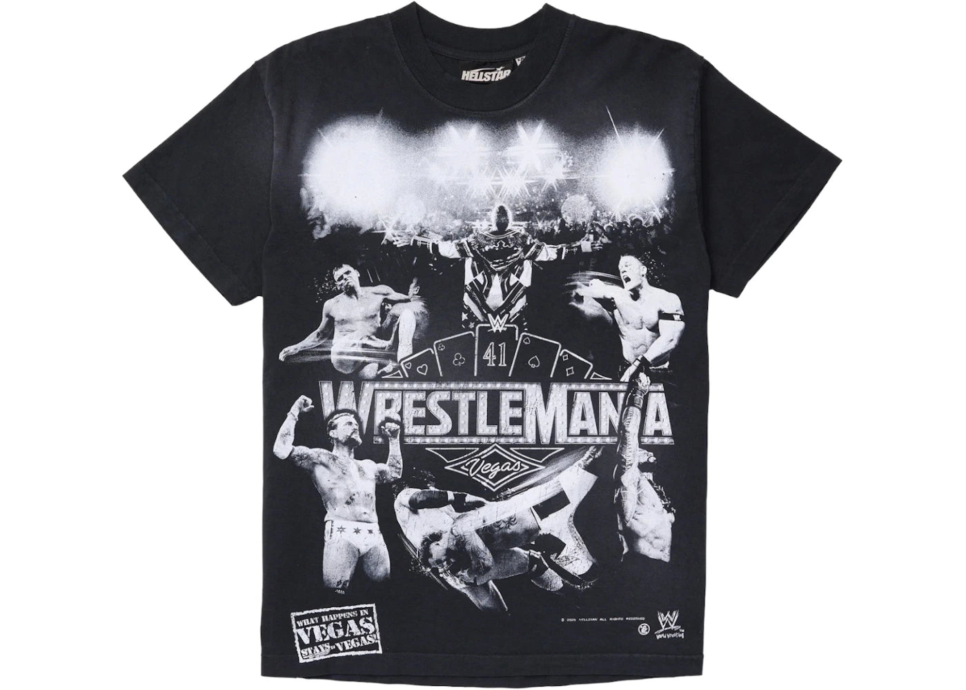 Hellstar Wrestlemania T-Shirt Black