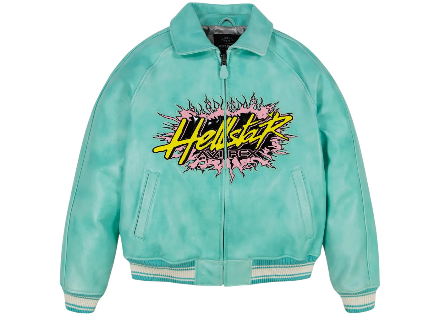 Hellstar x Avirex Jacket Turquoise