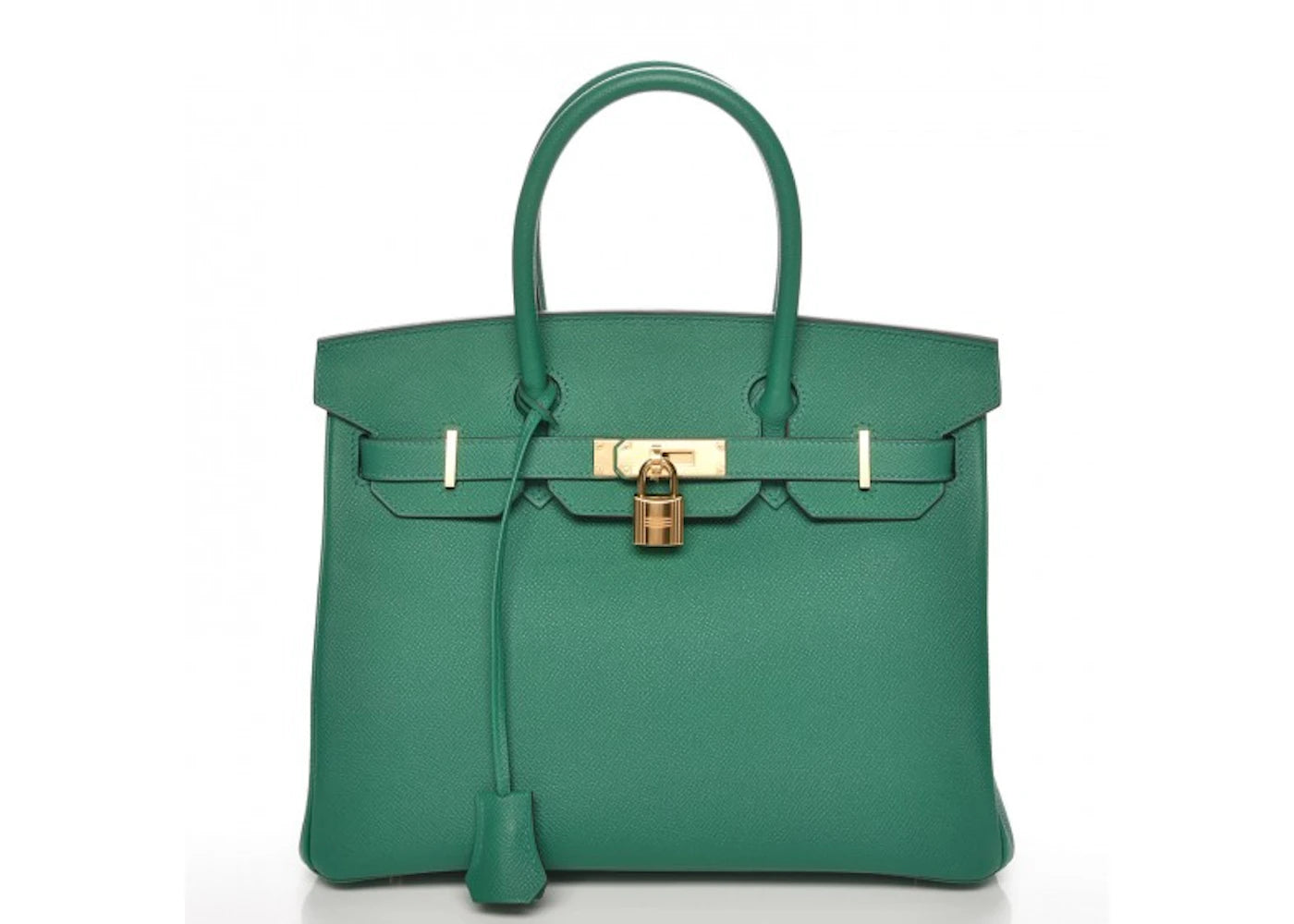 Hermes Birkin Epsom 30 Vert Vertigo