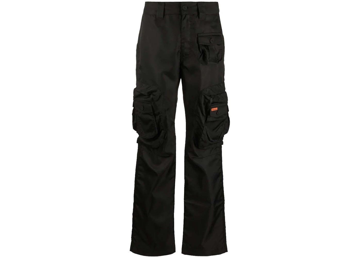 Heron Preston Ex-Ray Nylon Womens Cargo Pants Black