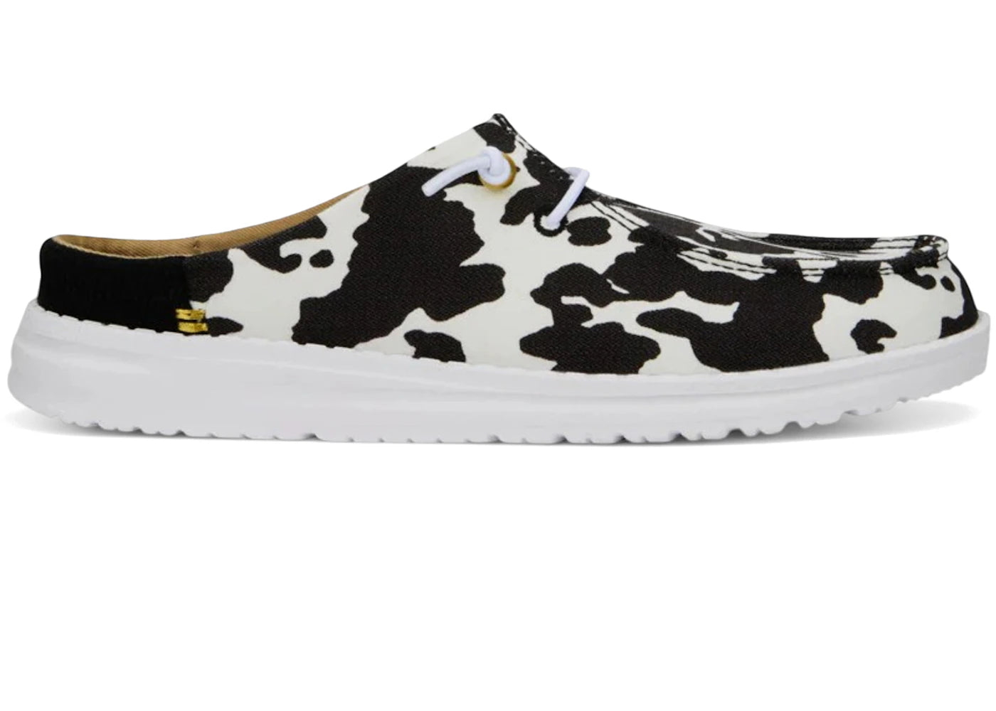 Hey Dude Wendy Slip Classic Cow Print (Women's)