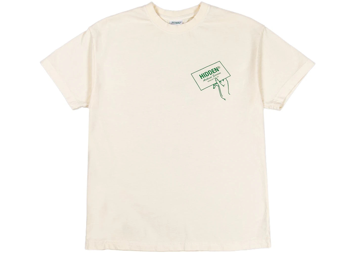 Hidden NY Archival Services T-shirt Natural