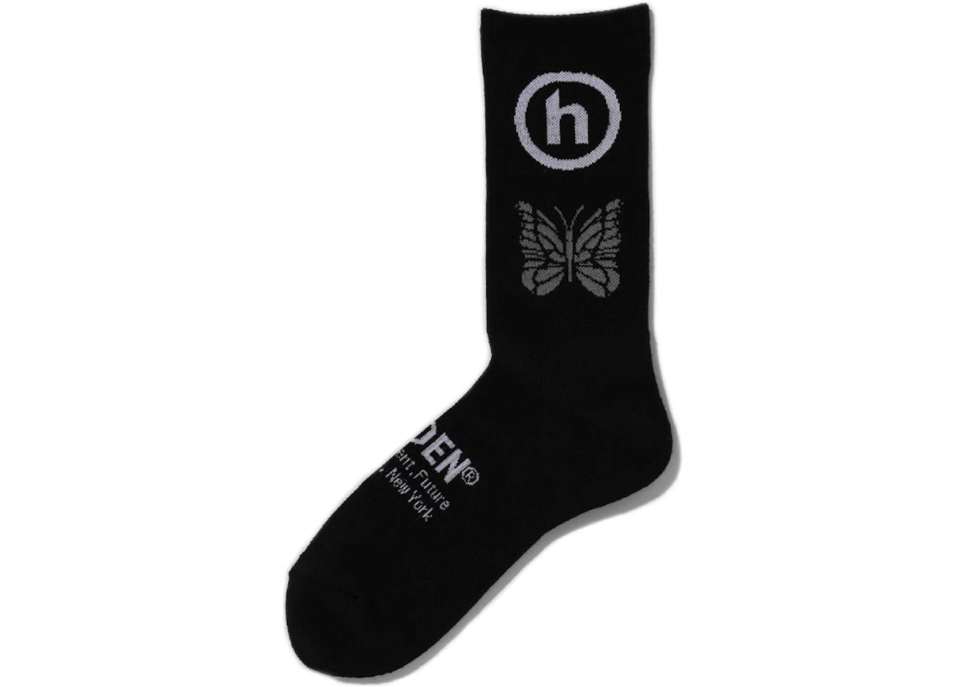 Hidden NY x Needles Jacquard Socks Black