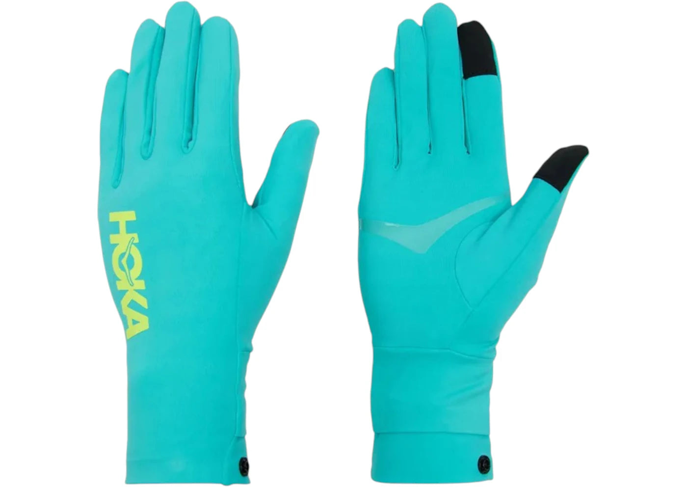Hoka Airolite Run Gloves Electric Aqua