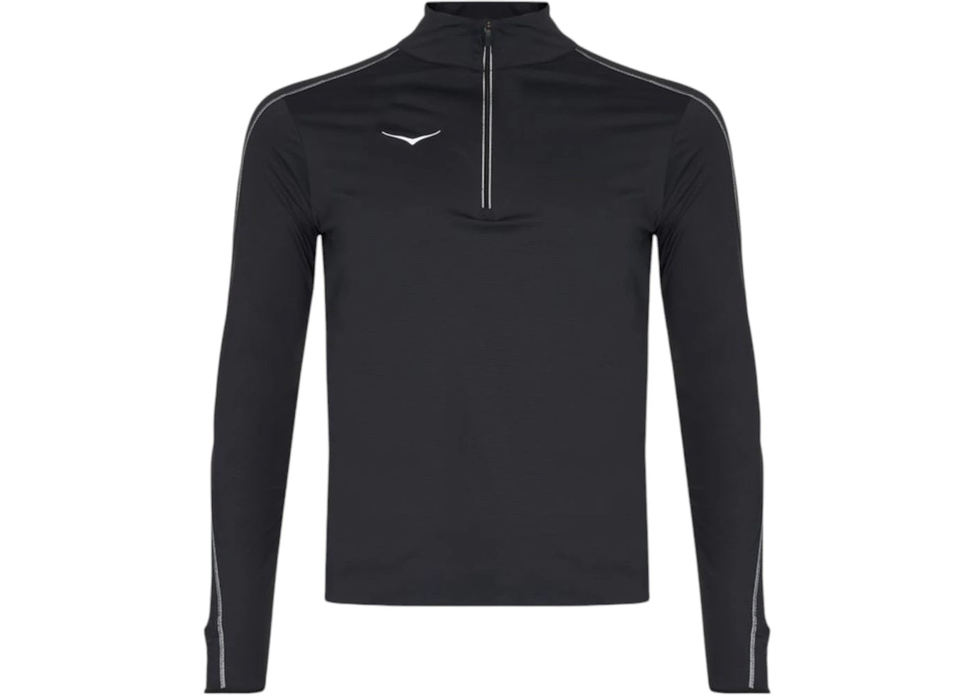 Hoka GlideTech Quarter Zip Sweatshirt Black