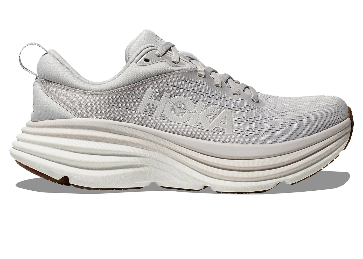 Hoka One One Bondi 8 Lunar Rock Nimbus Cloud (Women's)