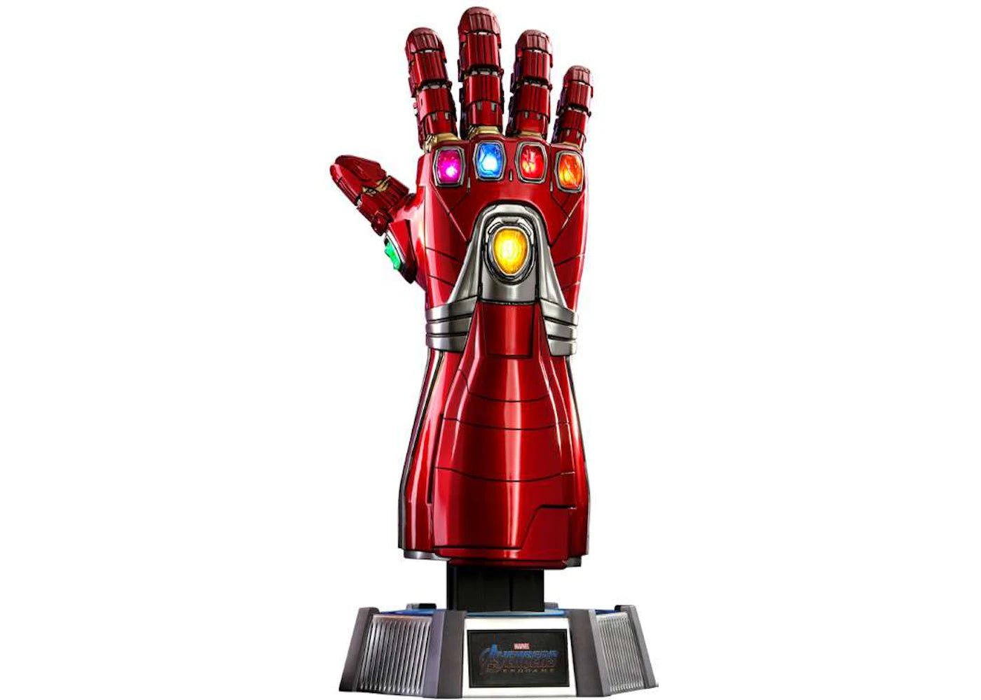 Hot Toys Marvel Avengers Endgame Nano Gauntlet (Stark Version) Full Scale Light-Up Replica Statue